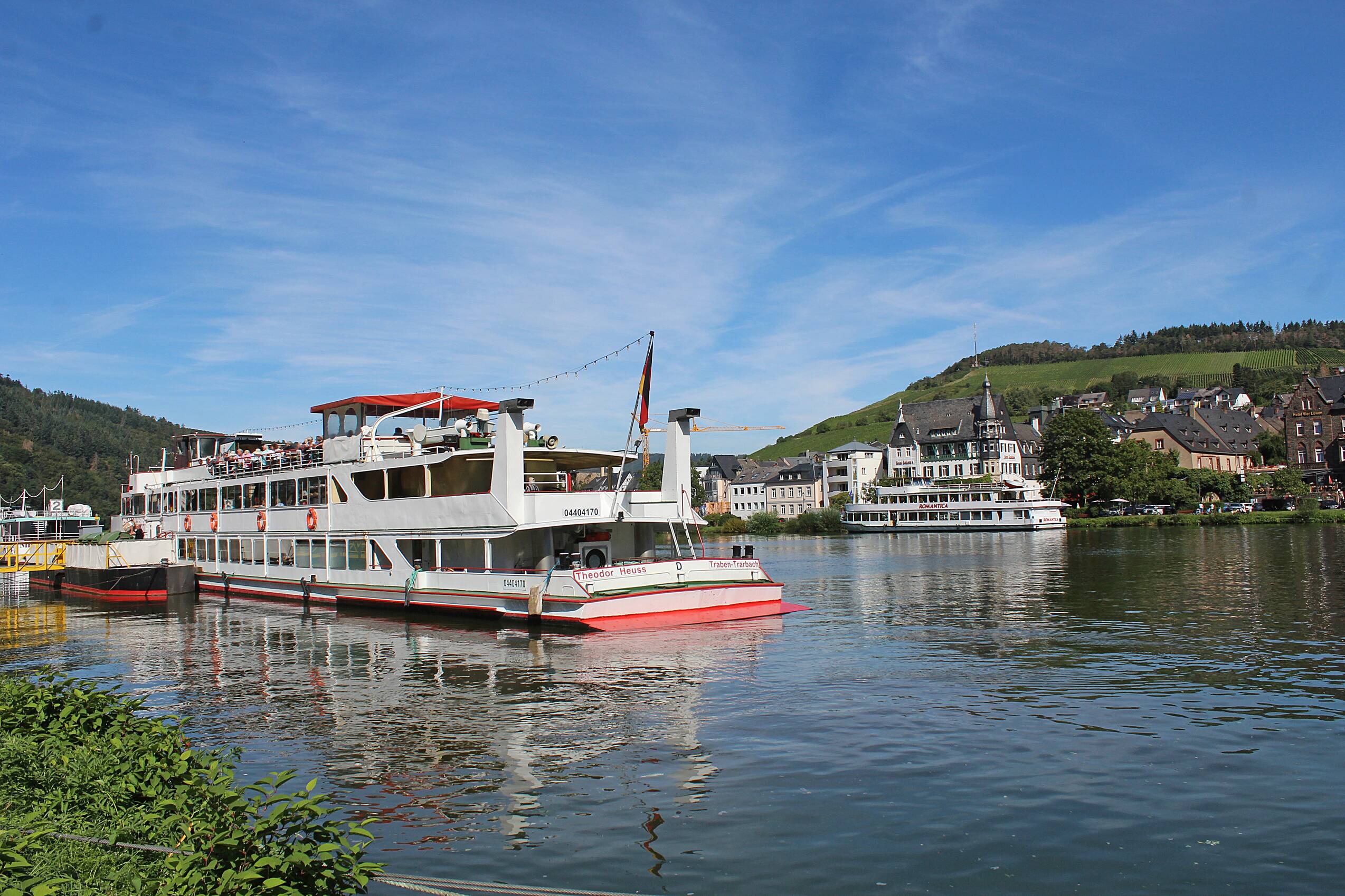 traben trarbach, mosel, river